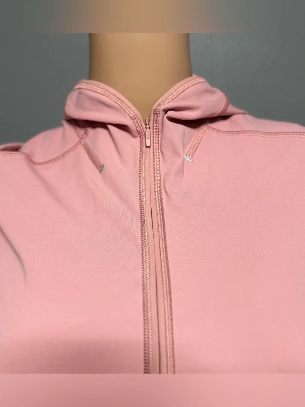 Lululemon Break a Trail 1/2 Zip Athletic Hoodie Long Sleeve Size 8 in Pink
